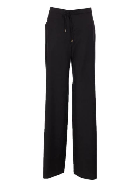 Max Mara zip-fastening coulisse trousers - Black - zdjęcie produktu nr 1