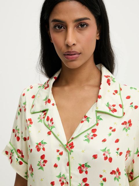 Answear.LAB piżama damska kolor beżowy