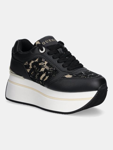 Guess sneakersy CAMRIO8 damskie kolor czarny FLTCM8 ELE12 - zdjęcie produktu nr 1
