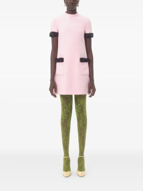 Valentino Garavani mini Crepe Couture mini dress - Pink - zdjęcie produktu nr 2