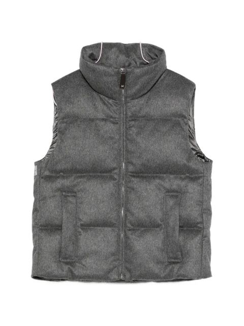 Max Mara zipped puffer gilet - Grey - zdjęcie produktu nr 1