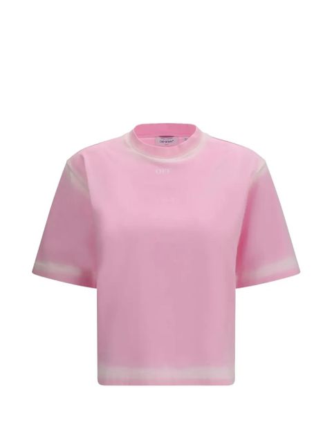 Off-White Spray Off boxy T-shirt - Pink - zdjęcie produktu nr 1
