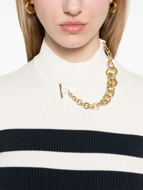 Jean Paul Gaultier fine-ribbed T-shirt - White