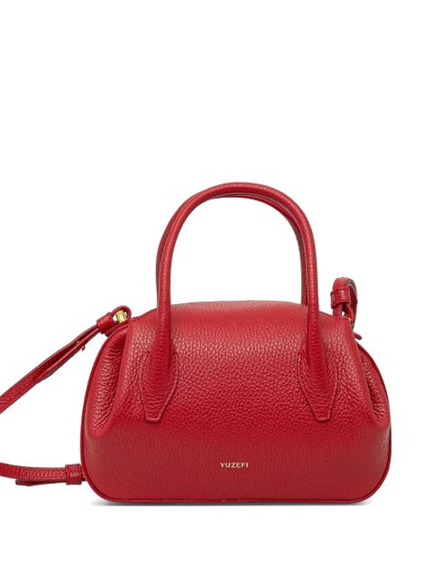 Yuzefi mini Oyster Duffle logo-detail tote bag - Red - zdjęcie produktu nr 1