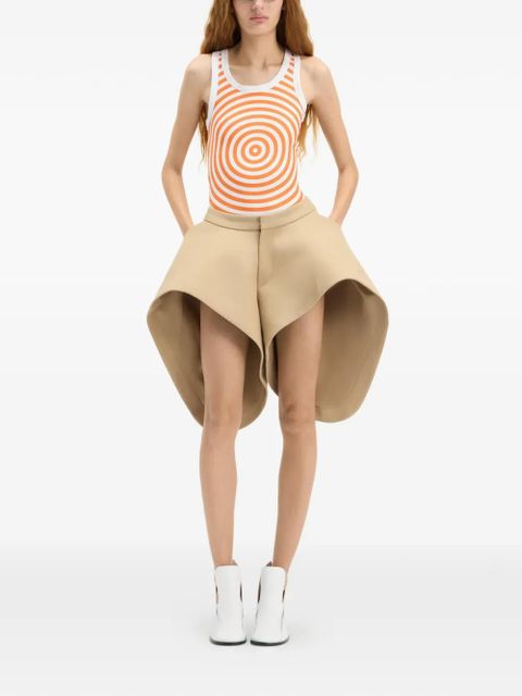 Jean Paul Gaultier The Orange Target tank top