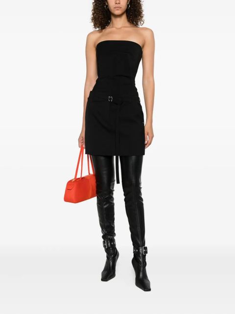 Sportmax belted pocket mini skirt - Black - zdjęcie produktu nr 2