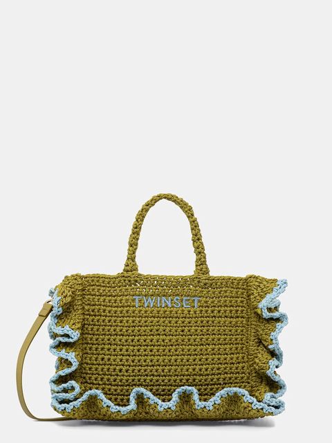 Twinset torebka crossbody damska pleciona - zdjęcie produktu nr 1