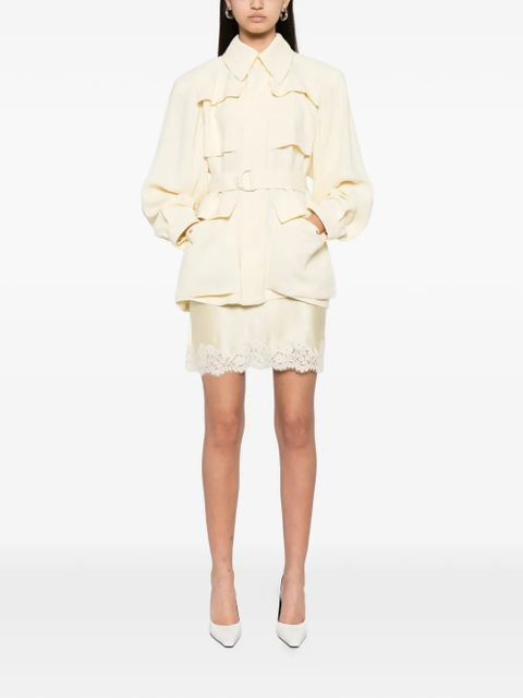 WARDROBE.NYC Safari belted jacket - Yellow - zdjęcie produktu nr 2