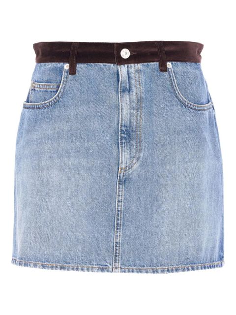 Marni denim mini skirt - Blue - zdjęcie produktu nr 1