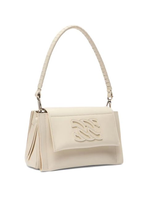 Casadei Brera logo-detail shoulder bag - Neutrals