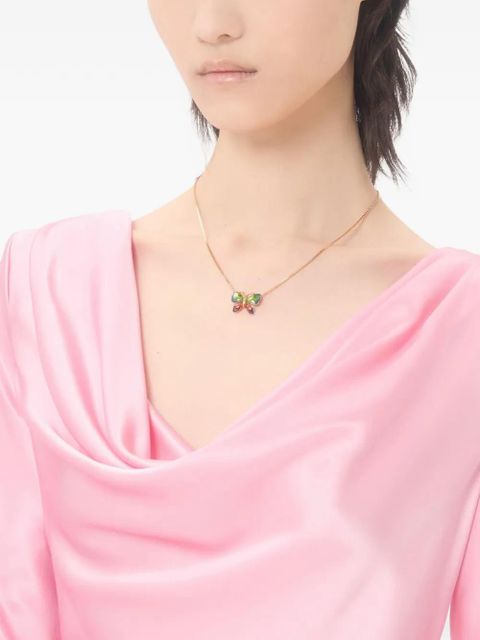 Valentino Garavani Vouloirvoler necklace in metal and enamel - Gold - zdjęcie produktu nr 2