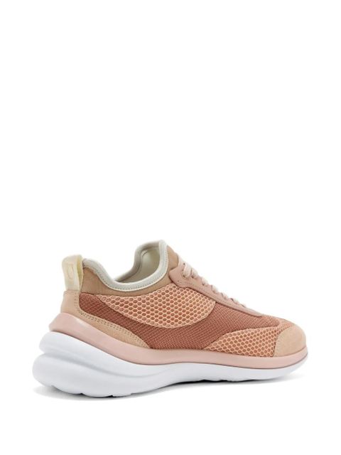 Ferragamo lace-up mesh sneakers - Pink