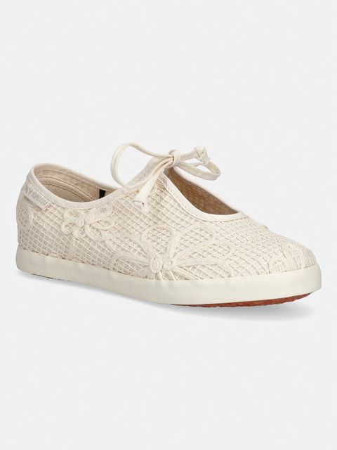 Superga baleriny 2442 BALLERINA LACE NET FLOWER - zdjęcie produktu nr 1