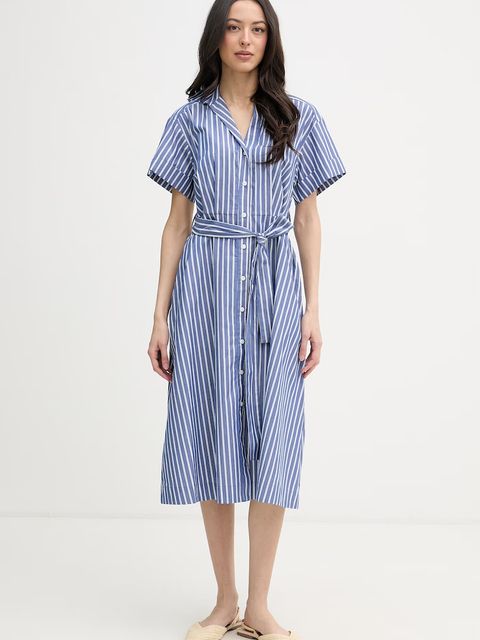 DKNY sukienka letnia bawełniana - zdjęcie produktu nr 1