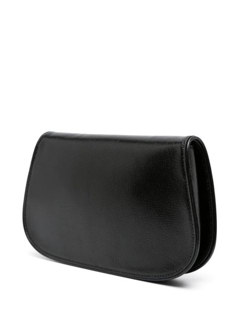 Tory Burch Reva logo-plaque shoulder bag - Black