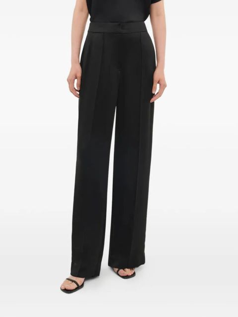 Simkhai pleat-detail trousers - Black - zdjęcie produktu nr 1