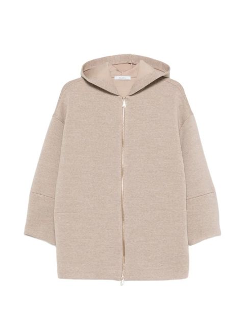 Max Mara hooded zip hoodie - Neutrals - zdjęcie produktu nr 1