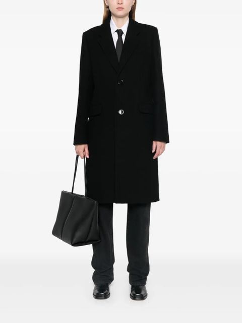 AMI Paris wool coat - Black