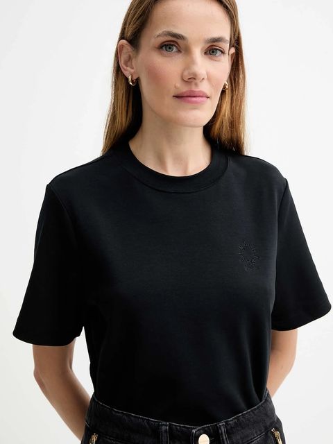 AllSaints t-shirt bawełniany damski kolor czarny W220JC