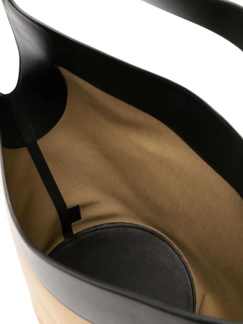 KHAITE medium Lotus tote bag - Black - zdjęcie produktu nr 2