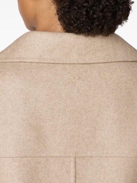 Tod's hooded trimmed jacket - Neutrals