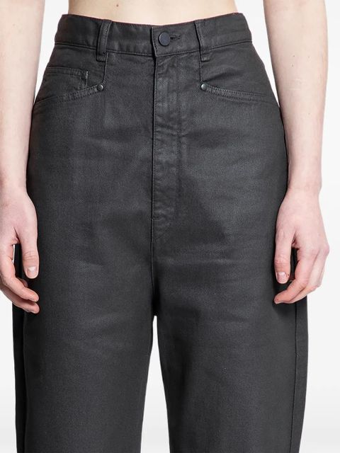 LEMAIRE dropped crotch denim trousers - Black - zdjęcie produktu nr 2