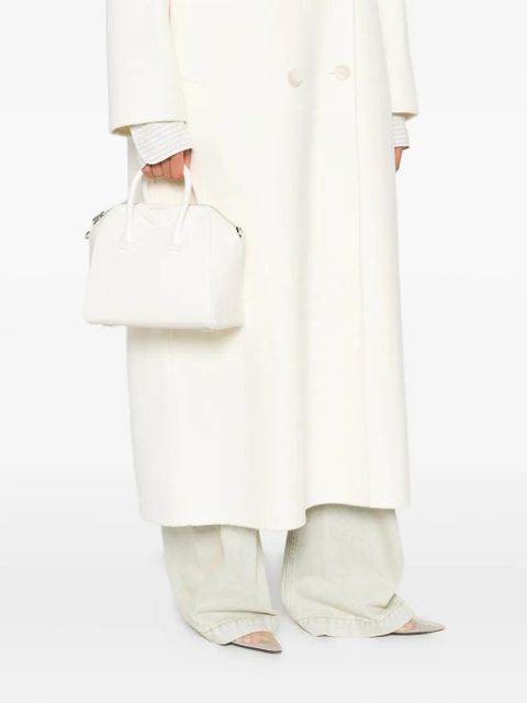Givenchy mini Antigona leather tote bag - White