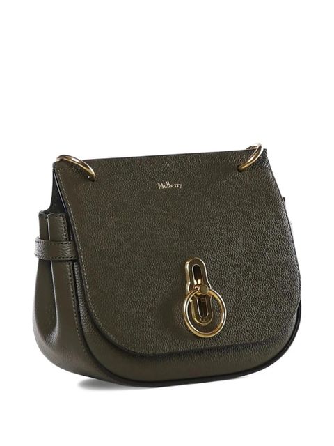 Mulberry lock saddle shoulder bag - Green