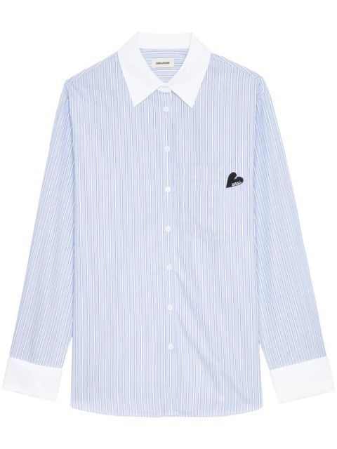 Zadig&Voltaire Morning shirt - Blue - zdjęcie produktu nr 1
