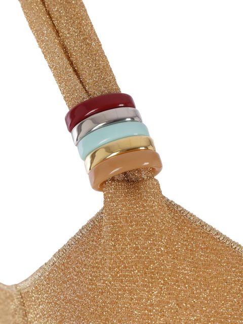 Oséree decorative-rings swimsuit - Gold - zdjęcie produktu nr 2