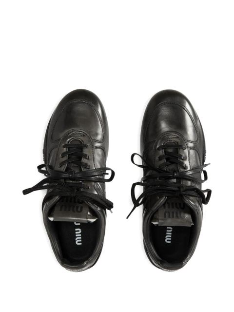 Miu Miu lace-up sneakers - Black - zdjęcie produktu nr 2
