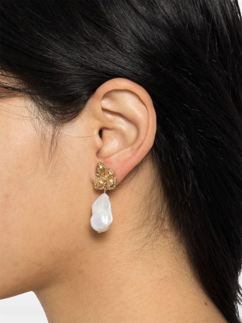 ZIMMERMANN Bloom earrings - White