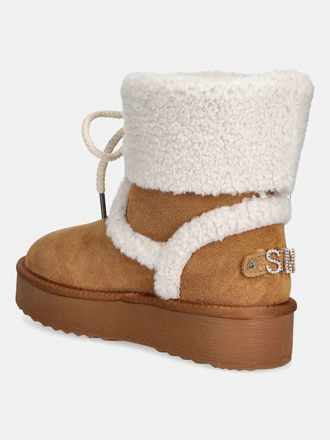 Steve Madden śniegowce Shadow damskie kolor brązowy 11005020