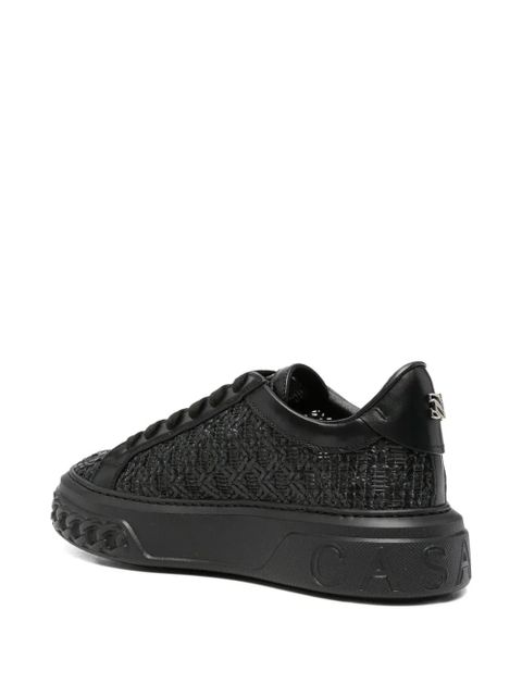 Casadei lace-up sneakers - Black