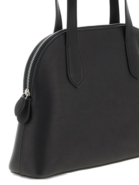The Row Ingrid embossed-logo medium tote bag - Black - zdjęcie produktu nr 2
