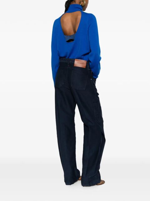 PINKO Bensi roll-neck sweater - Blue - zdjęcie produktu nr 2