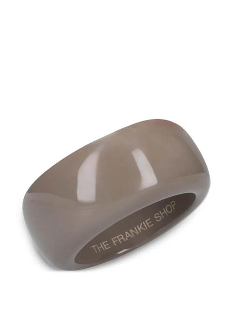 The Frankie Shop Glossy bangle bracelet - Neutrals