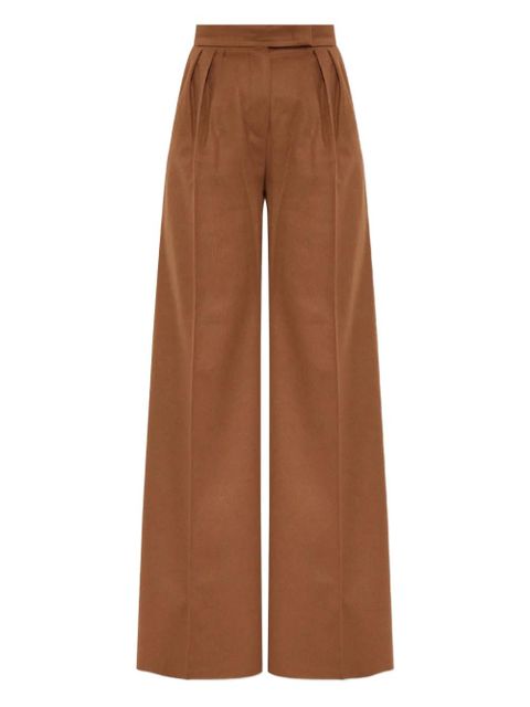 Max Mara pleated-front trousers - Brown - zdjęcie produktu nr 1