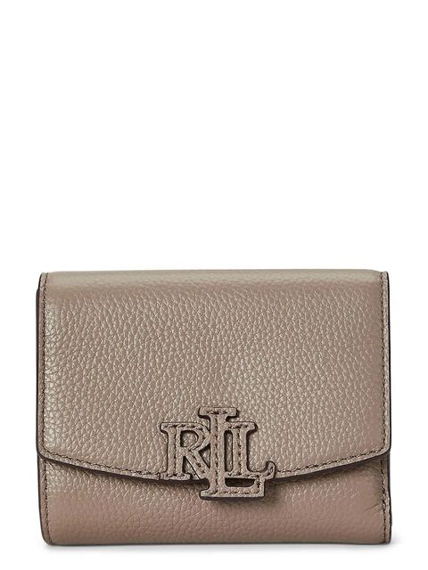 Lauren Ralph Lauren portfel skórzany damski kolor brązowy 432966782 - zdjęcie produktu nr 1