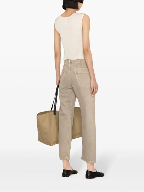 LEMAIRE seamless semi-sheer tank top - Neutrals