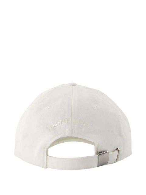 ANINE BING logo baseball cap - White - zdjęcie produktu nr 2