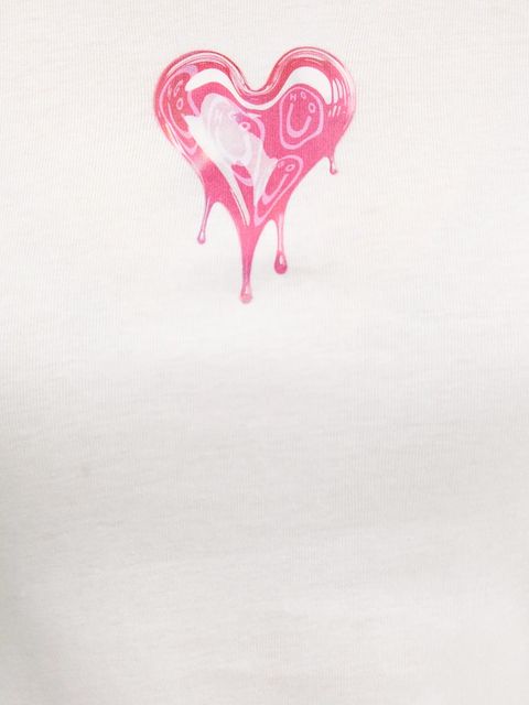 Hugo Blue t-shirt bawełniany Dever_B_2 damski kolor biały 50562240