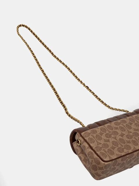 Coach torebka TABBY kolor brązowy CY815