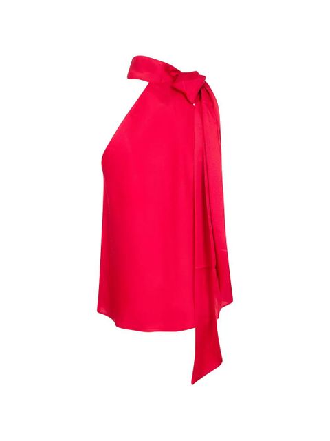 Lauren Ralph Lauren tie-neck top - Red - zdjęcie produktu nr 2
