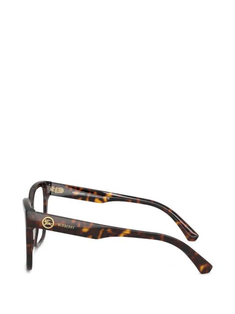 Burberry Eyewear geometric-frame glasses - Brown