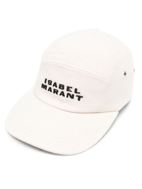 ISABEL MARANT Tedji logo-embroidered baseball cap - Neutrals - zdjęcie produktu nr 1