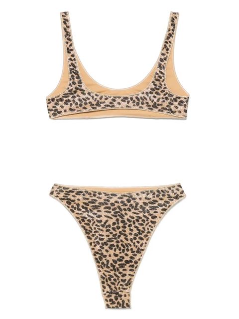 Oséree leopard-print bikini - Brown - zdjęcie produktu nr 2