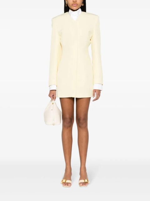 Jacquemus La Robe Cubo mini dress - Yellow - zdjęcie produktu nr 2