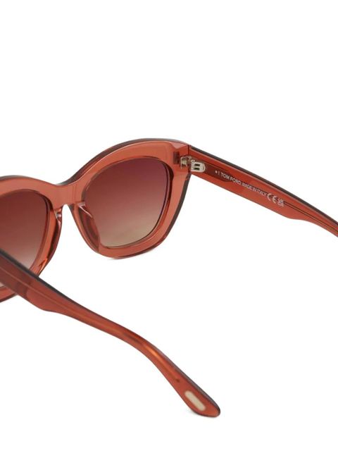 TOM FORD cat-eye sunglasses - Red