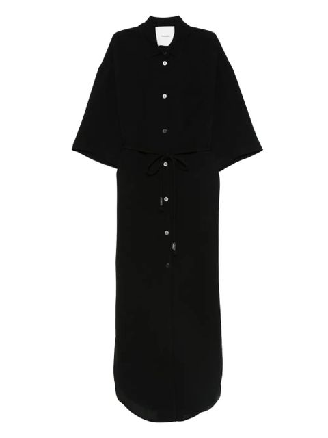 Nanushka belted shirt dress - Black - zdjęcie produktu nr 1